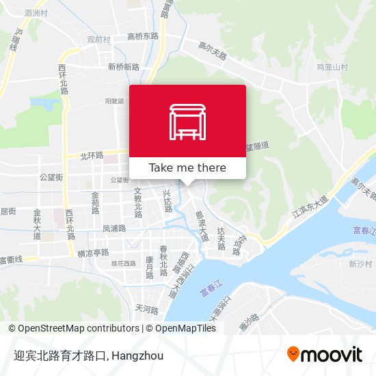 迎宾北路育才路口 map