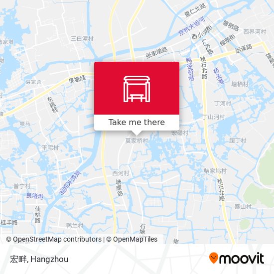 宏畔 map
