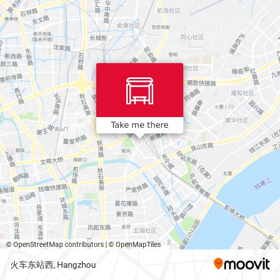 火车东站西 map