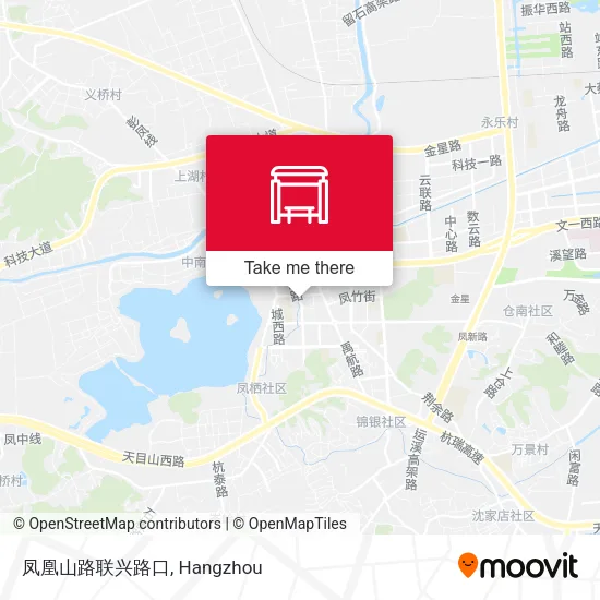 凤凰山路联兴路口 map