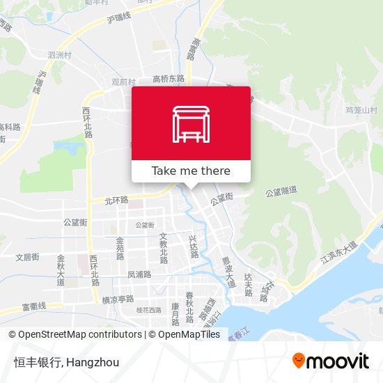 恒丰银行 map