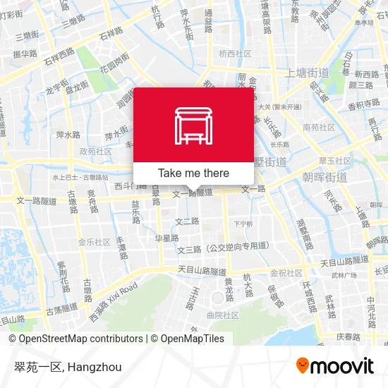 翠苑一区 map