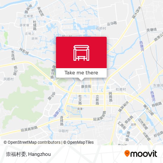 崇福村委 map