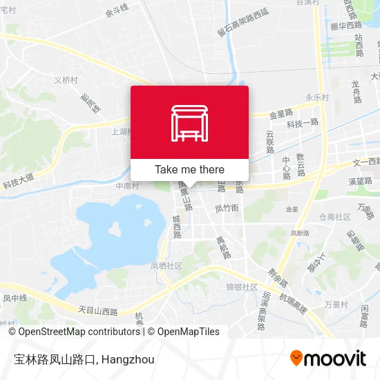 宝林路凤山路口 map