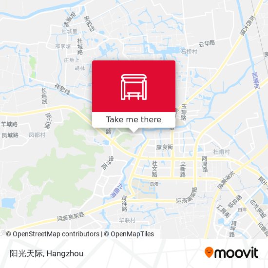 阳光天际 map