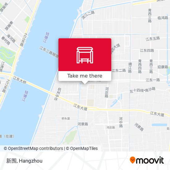 新围 map