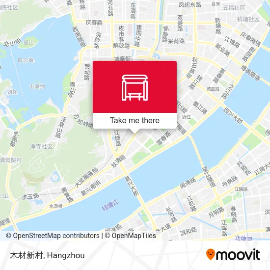 木材新村 map