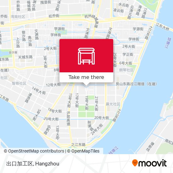 出口加工区 map