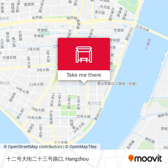 十二号大街二十三号路口 map