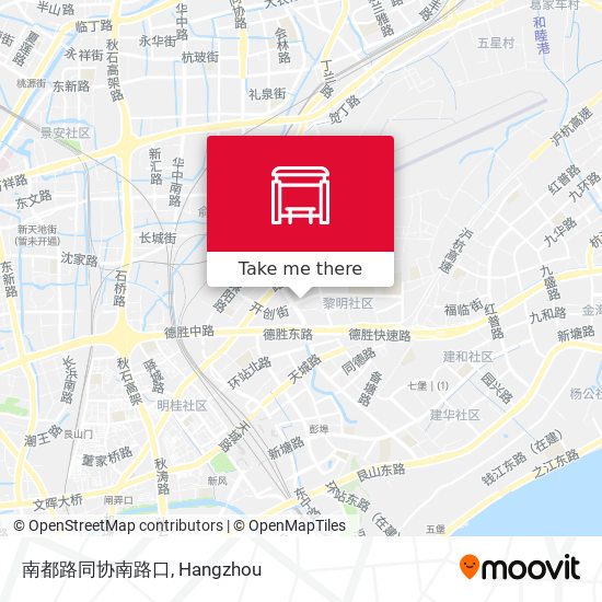南都路同协南路口 map