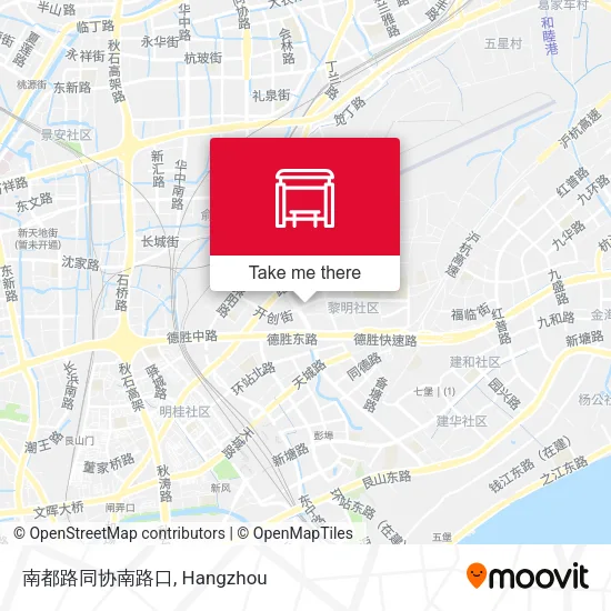 南都路同协南路口 map