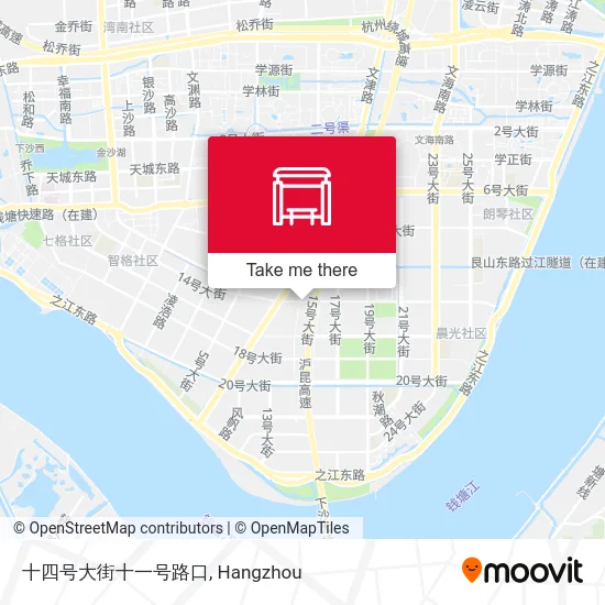 十四号大街十一号路口 map