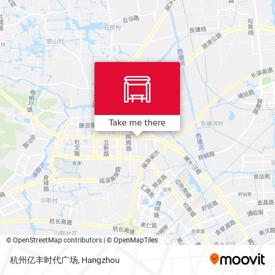 杭州亿丰时代广场 map