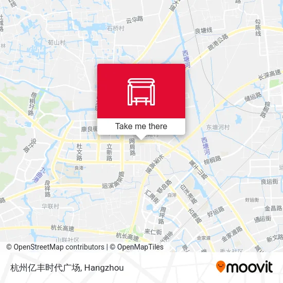 杭州亿丰时代广场 map