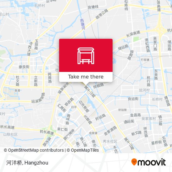 河洋桥 map