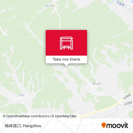 梅林路口 map