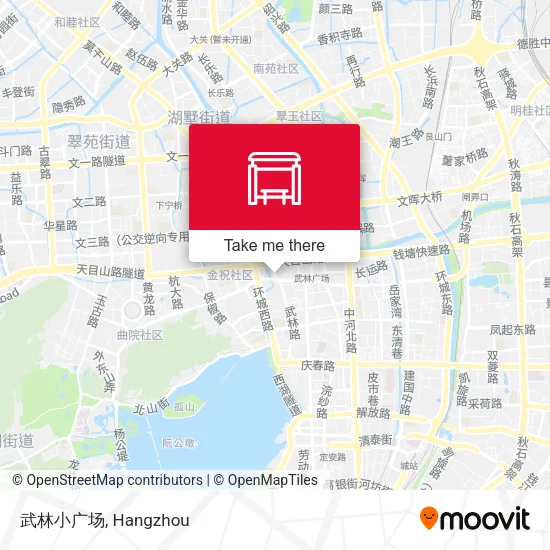 武林小广场 map