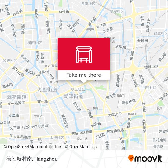 德胜新村南 map