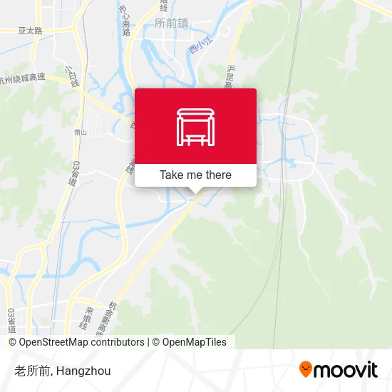老所前 map
