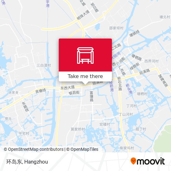 环岛东 map