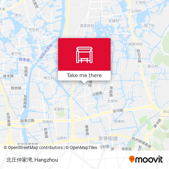 北庄仲家湾 map