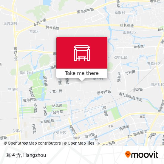 葛孟弄 map