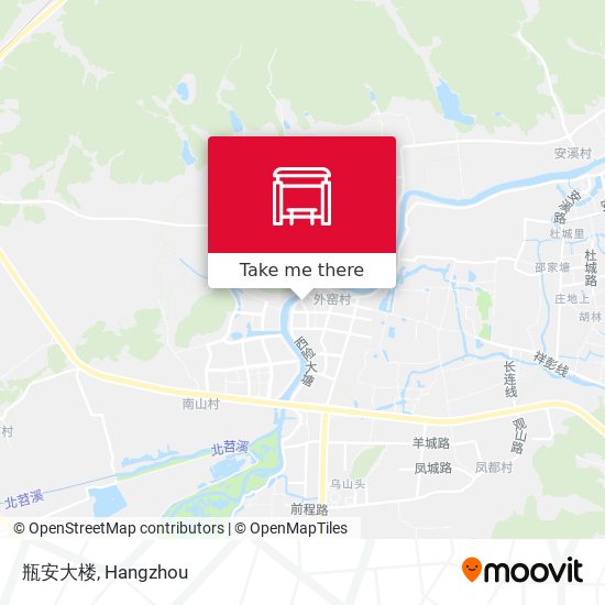 瓶安大楼 map
