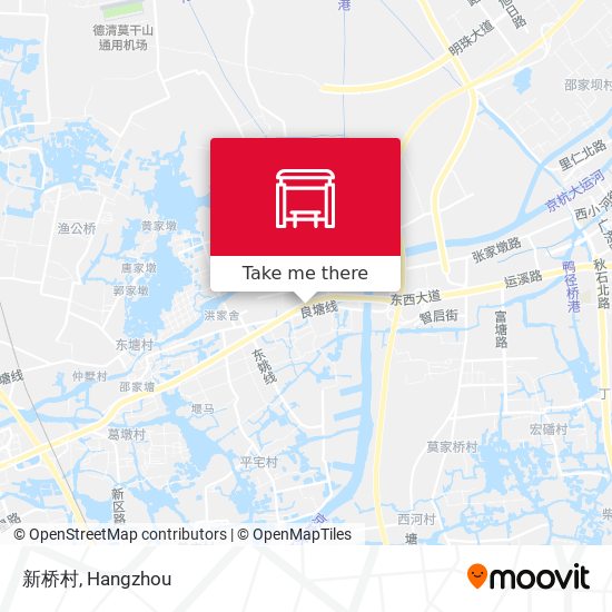 新桥村 map