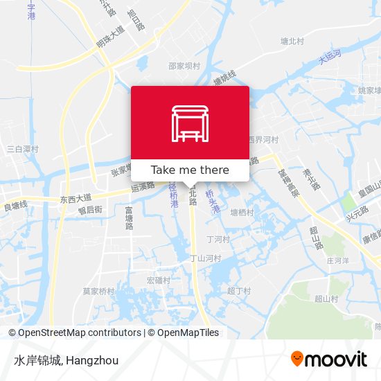 水岸锦城 map