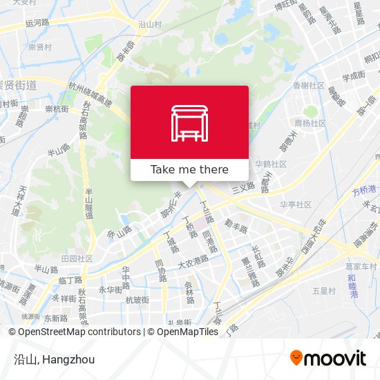 沿山 map