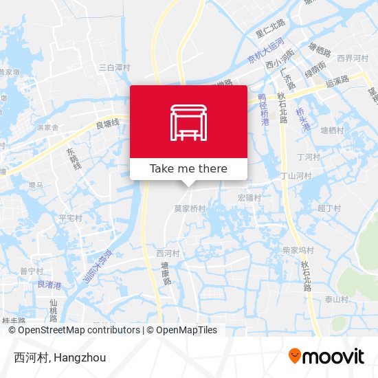 西河村 map