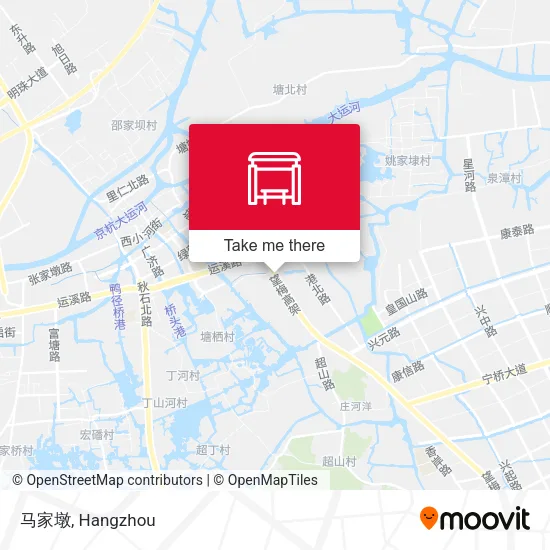 马家墩 map