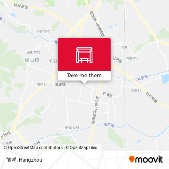 前溪 map