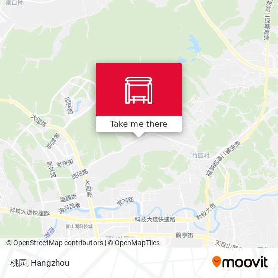 桃园 map
