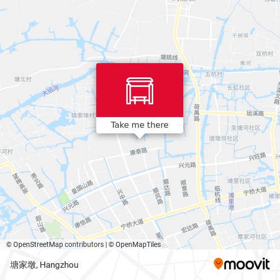 塘家墩 map