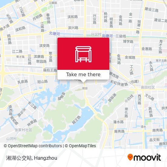 湘湖公交站 map
