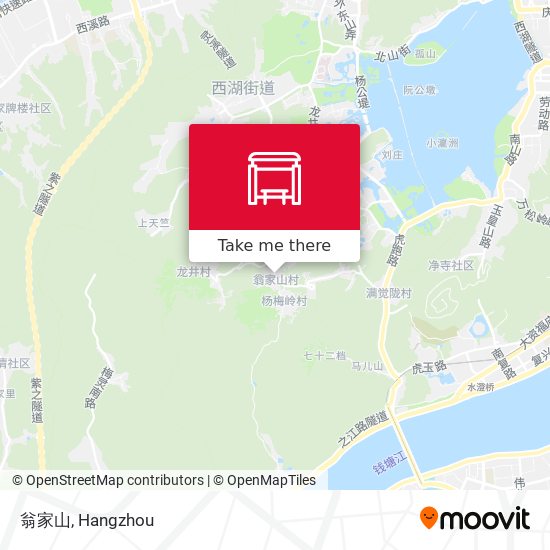 翁家山 map