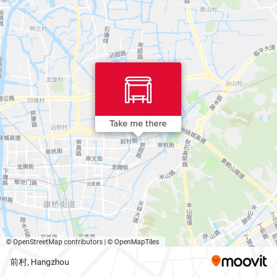 前村 map