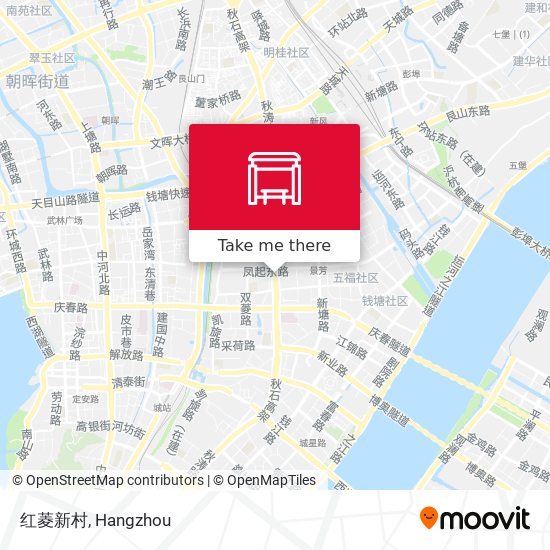 红菱新村 map