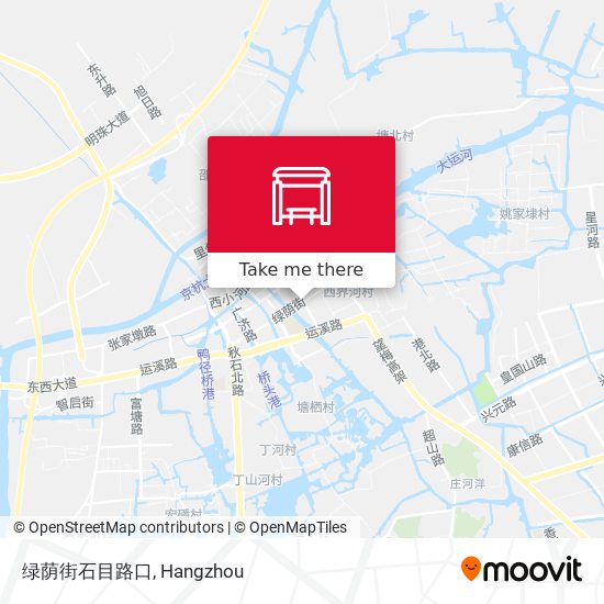 绿荫街石目路口 map