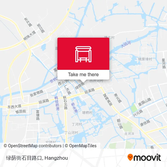 绿荫街石目路口 map
