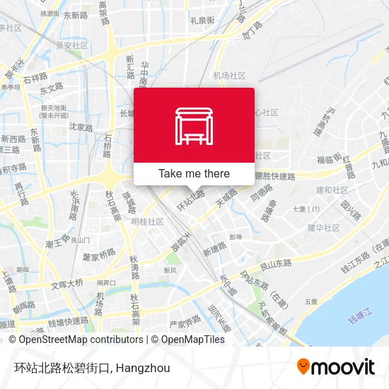 环站北路松碧街口 map