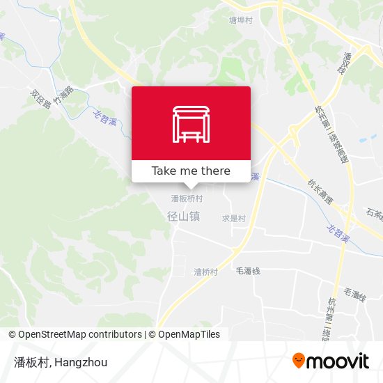 潘板村 map