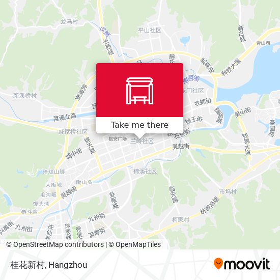 桂花新村 map