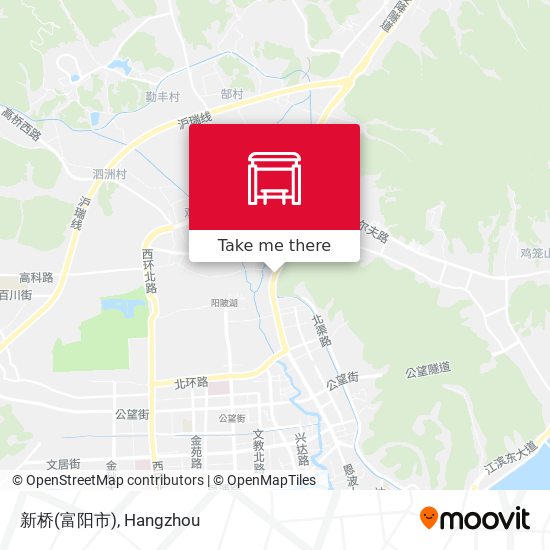 新桥(富阳市) map