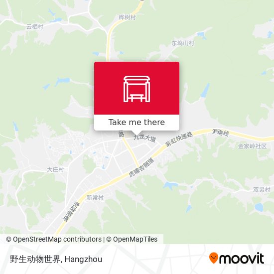野生动物世界 map
