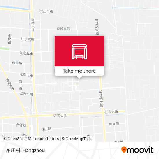 东庄村 map