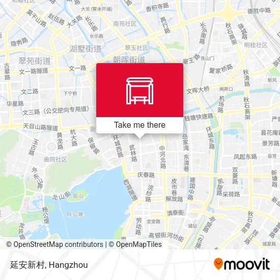 延安新村 map