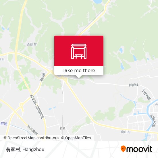 翁家村 map