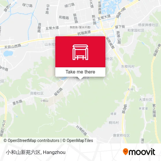 小和山新苑六区 map